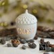 Cosy Acorn Tea Light Holder